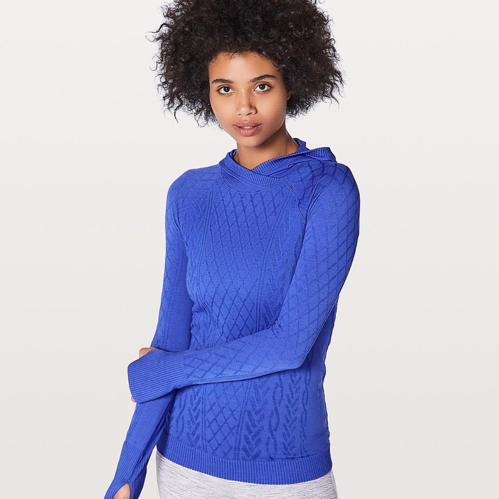 Lululemon Rest Less Hoodie Blazer Blue